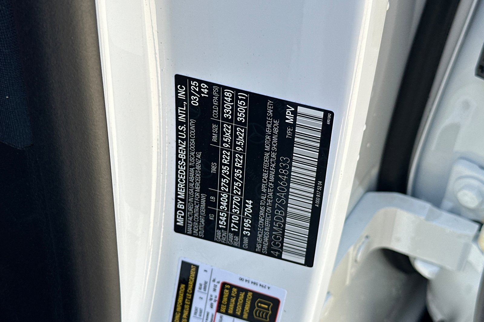 New 2025 Mercedes-Benz EQE AMG 4MATIC SUV image 29