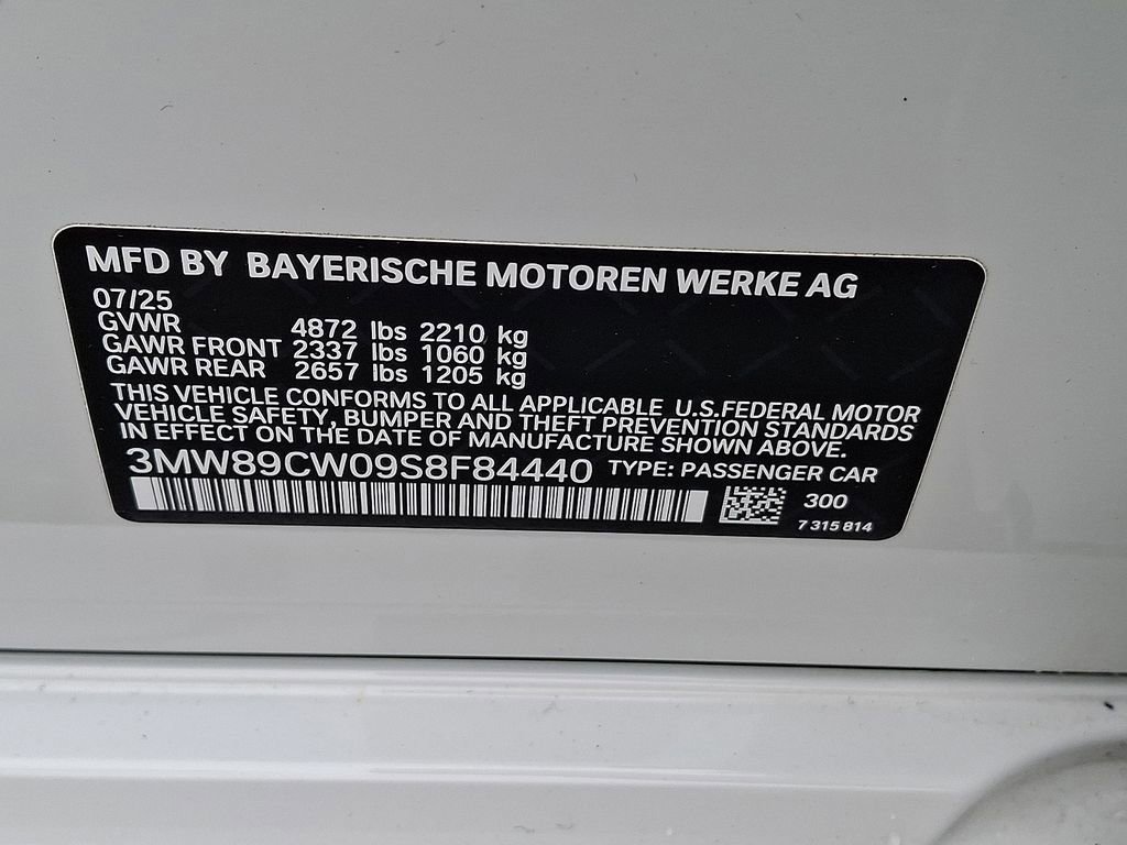 Certified 2025 BMW 330i xDrive Sedan AWD/4WD image 25