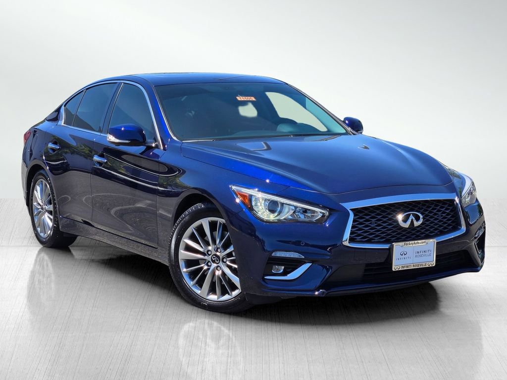 Used 2023 INFINITI Q50 Luxe w/ Cargo Package RWD image 1