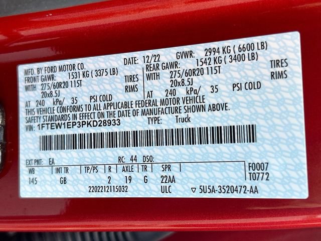 Certified 2023 Ford F150 XL w/ STX Appearance Package AWD/4WD image 39