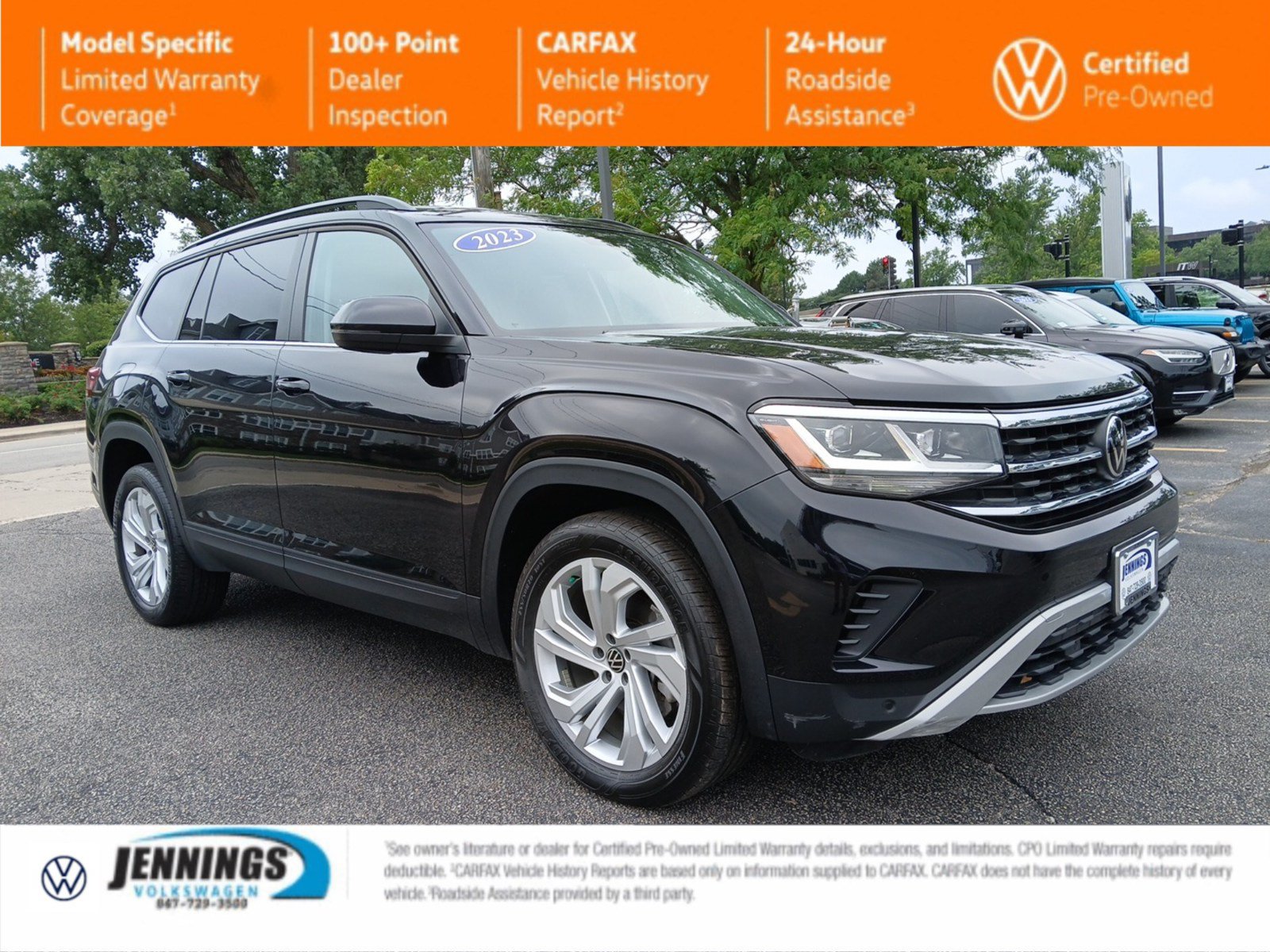 Certified 2023 Volkswagen Atlas SE