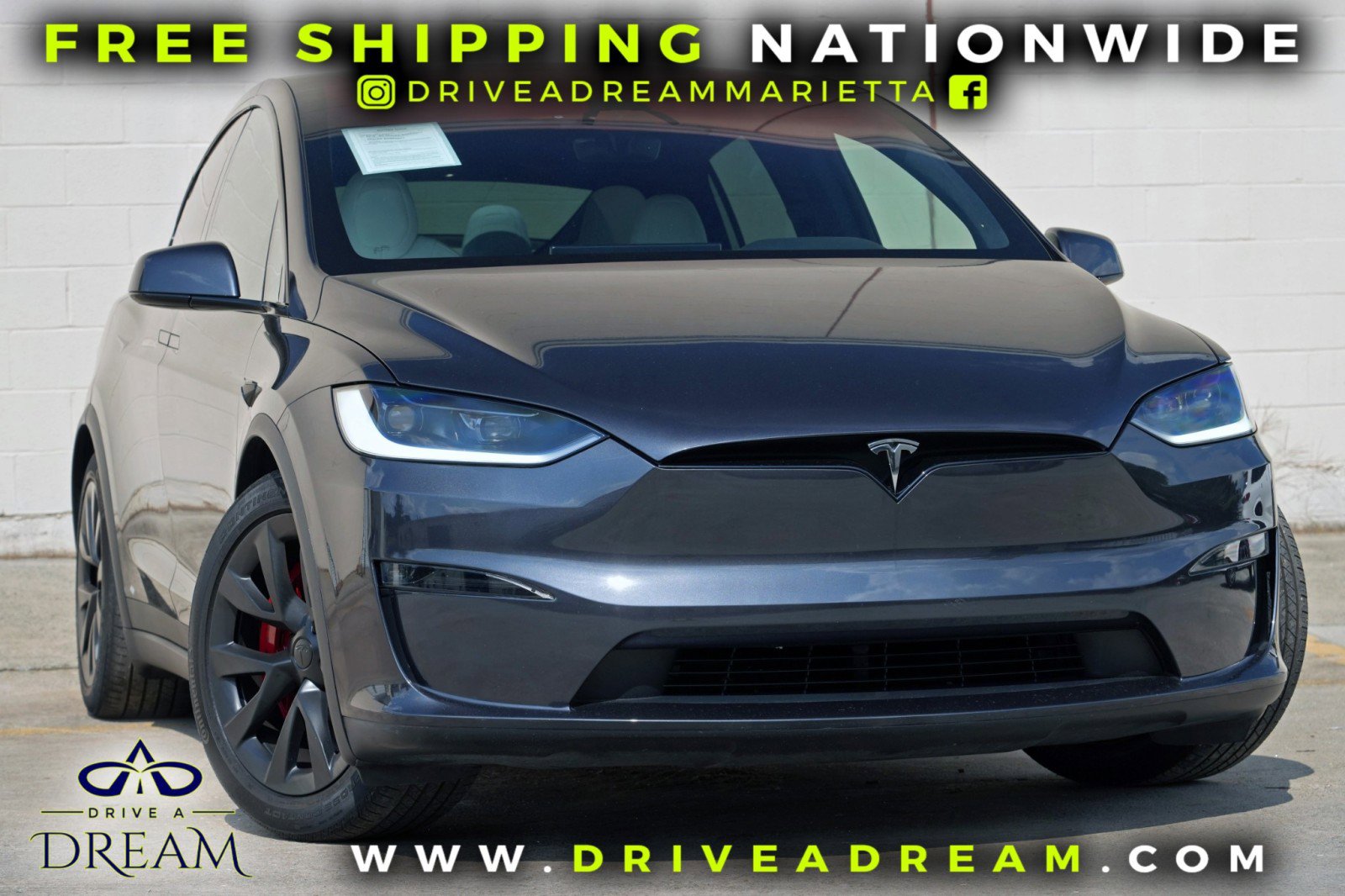 Used 2025 Tesla Model X Plaid AWD/4WD image 2