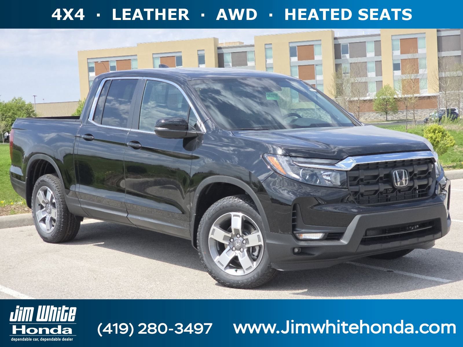 New 2026 Honda Ridgeline RTL