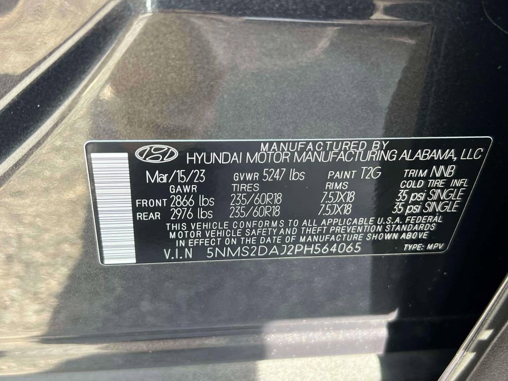 Certified 2023 Hyundai Santa Fe SEL w/ Cargo Package image 19