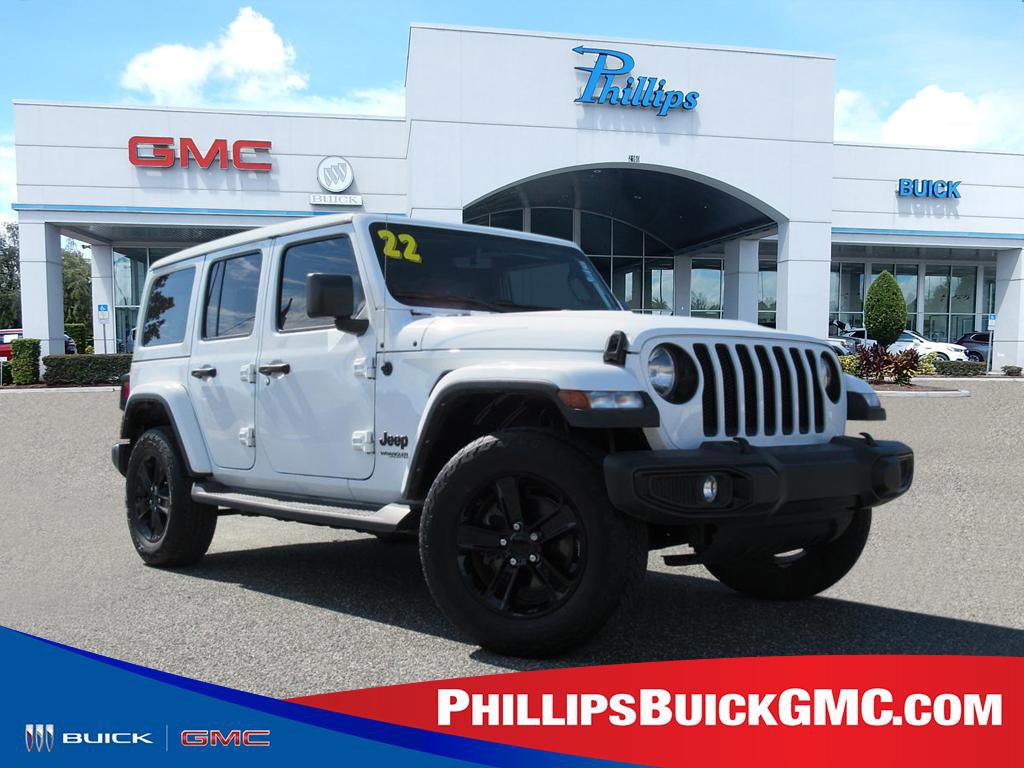 Used 2022 Jeep Wrangler Unlimited Sahara image 1