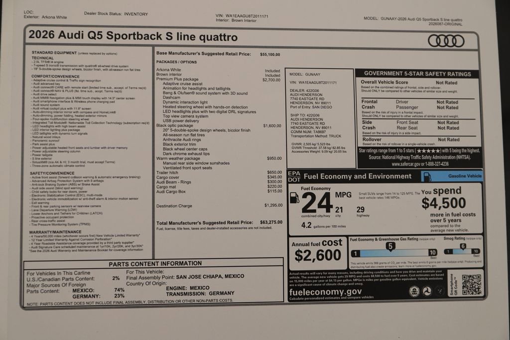 New 2026 Audi Q5 Premium Plus AWD/4WD image 30