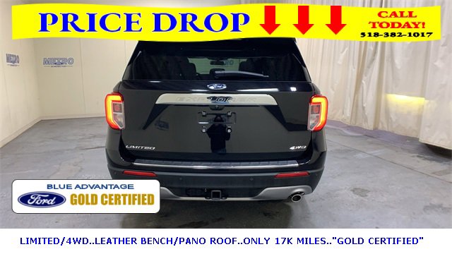 Certified 2022 Ford Explorer Limited w/ Equipment Group 301A image 5