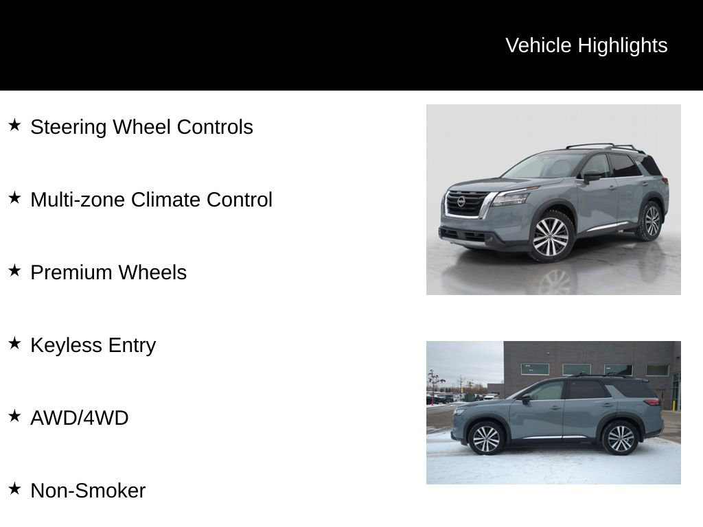Used 2022 Nissan Pathfinder Platinum w/ Cargo Package image 11