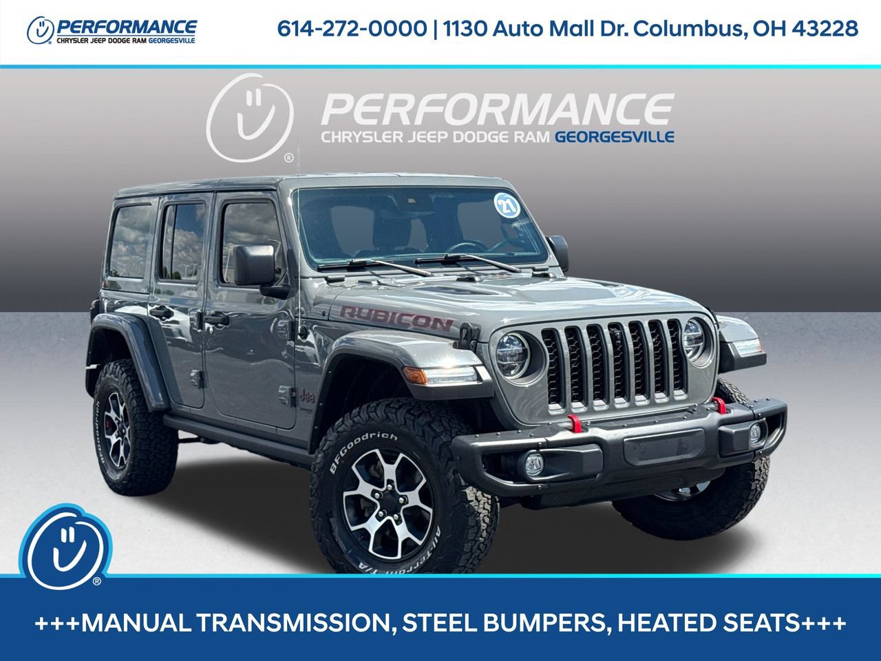 Used 2021 Jeep Wrangler Unlimited Rubicon AWD/4WD image 1