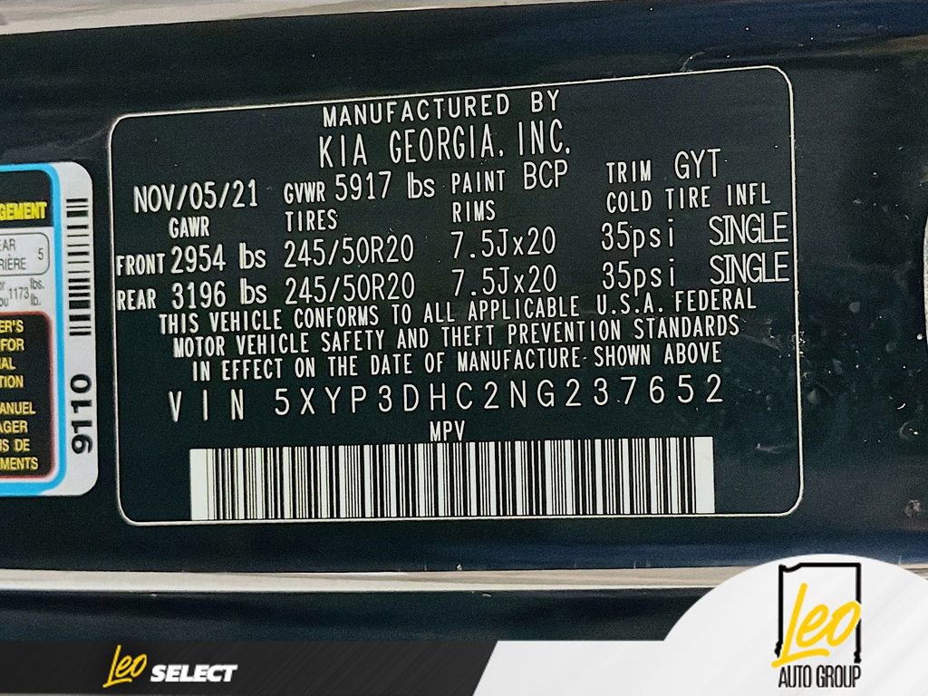 Used 2022 Kia Telluride EX w/ EX Premium Package AWD/4WD image 35