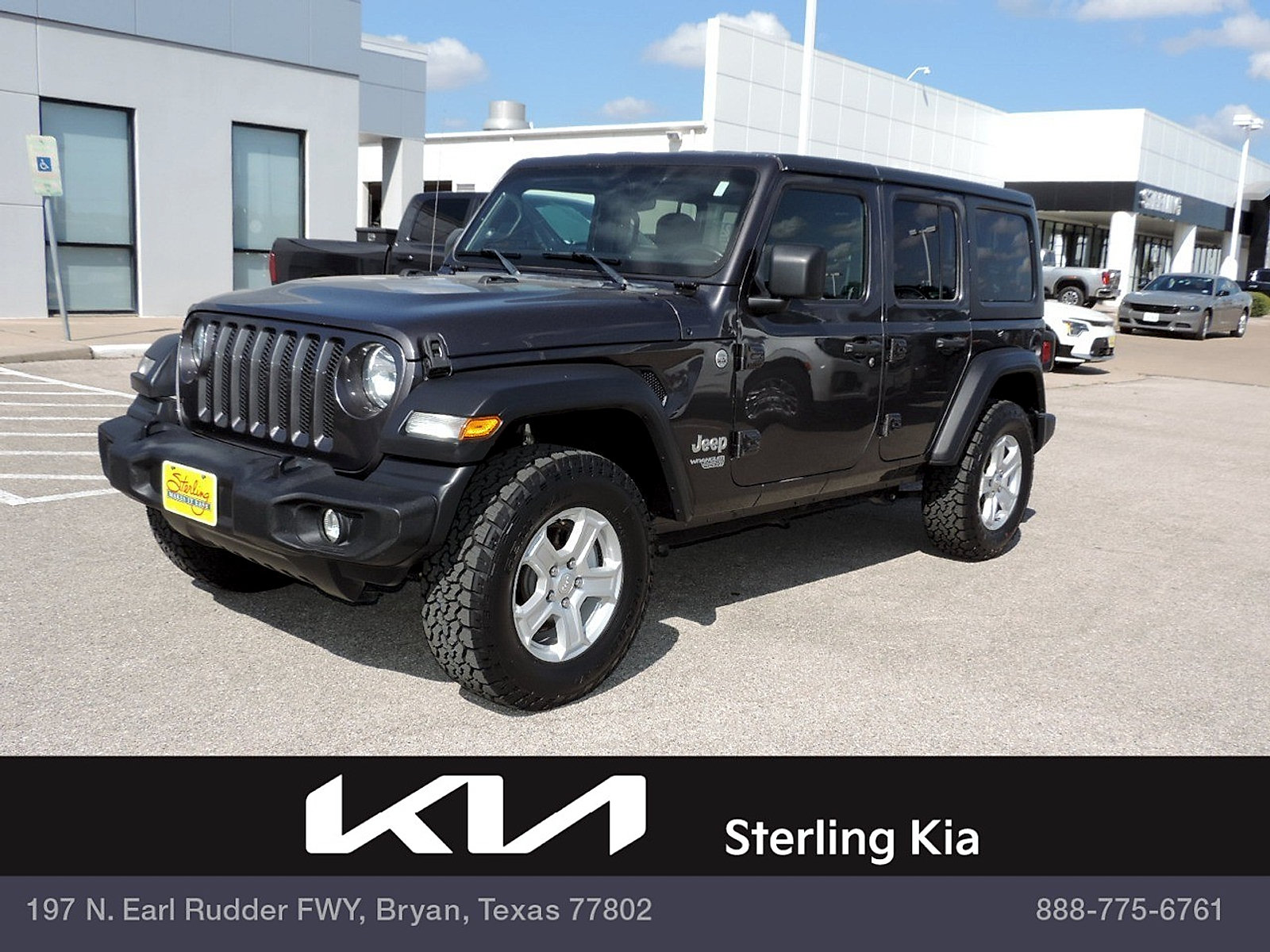 Used 2020 Jeep Wrangler Unlimited Sport S AWD/4WD image 1