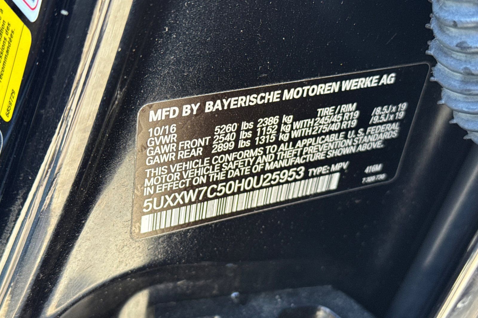Used 2017 BMW X4 M40i AWD/4WD image 58