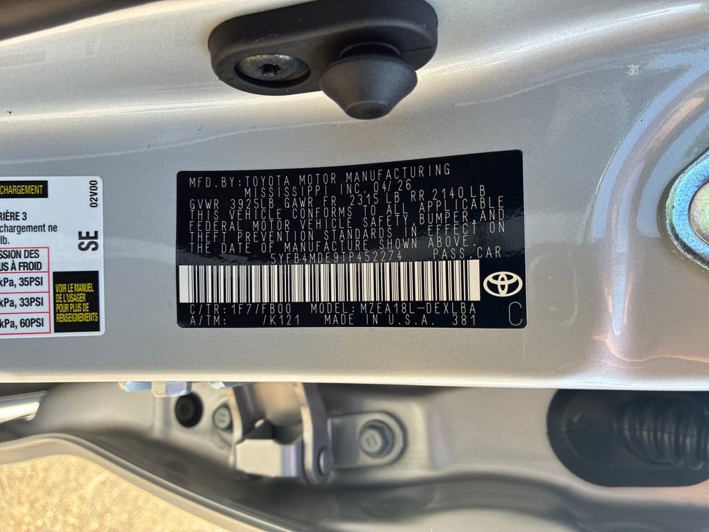 New 2026 Toyota Corolla LE FWD image 34