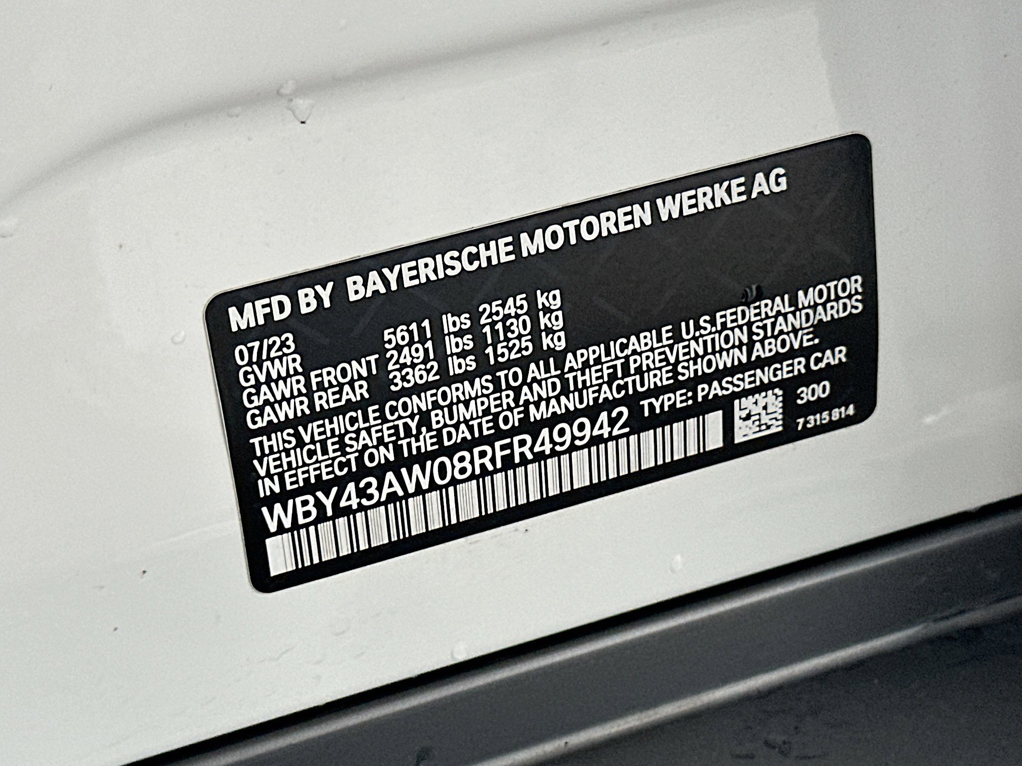 Certified 2024 BMW i4 eDrive35 w/ Premium Package RWD image 34