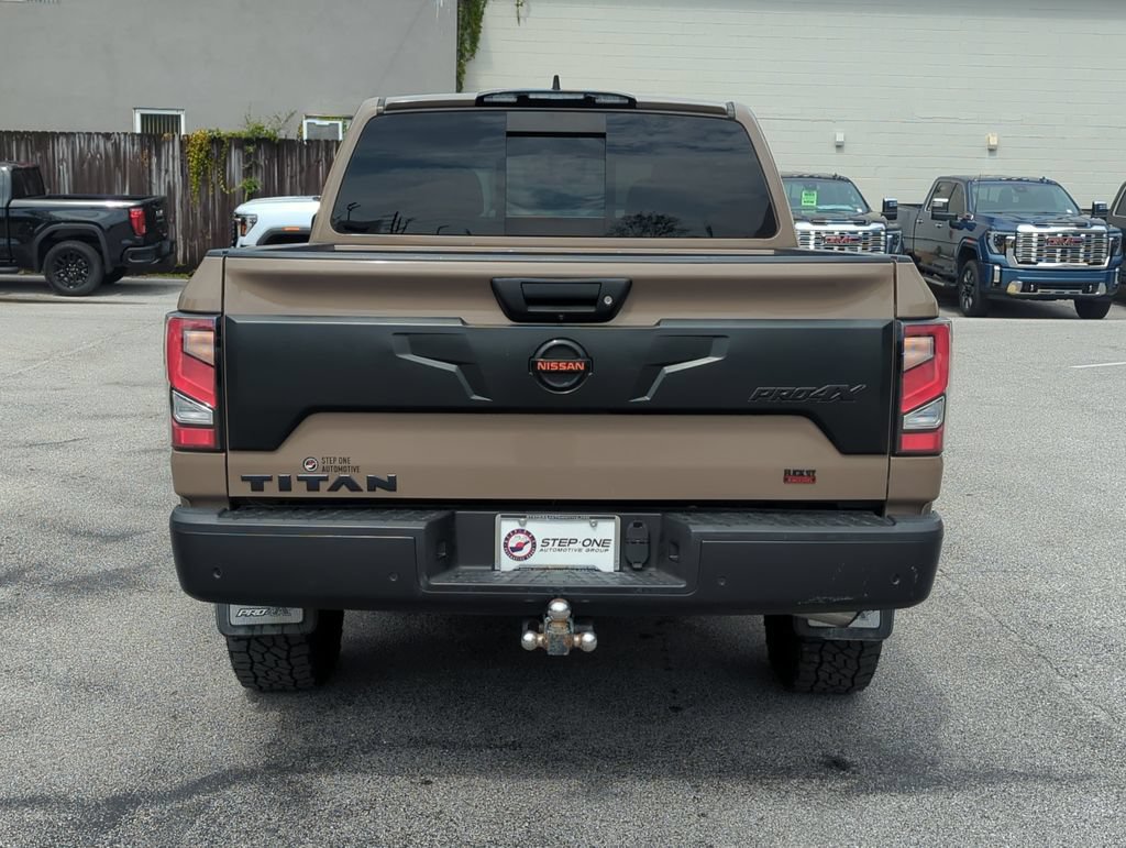 Used 2022 Nissan Titan PRO-4X w/ Off Road Protection Package AWD/4WD image 5