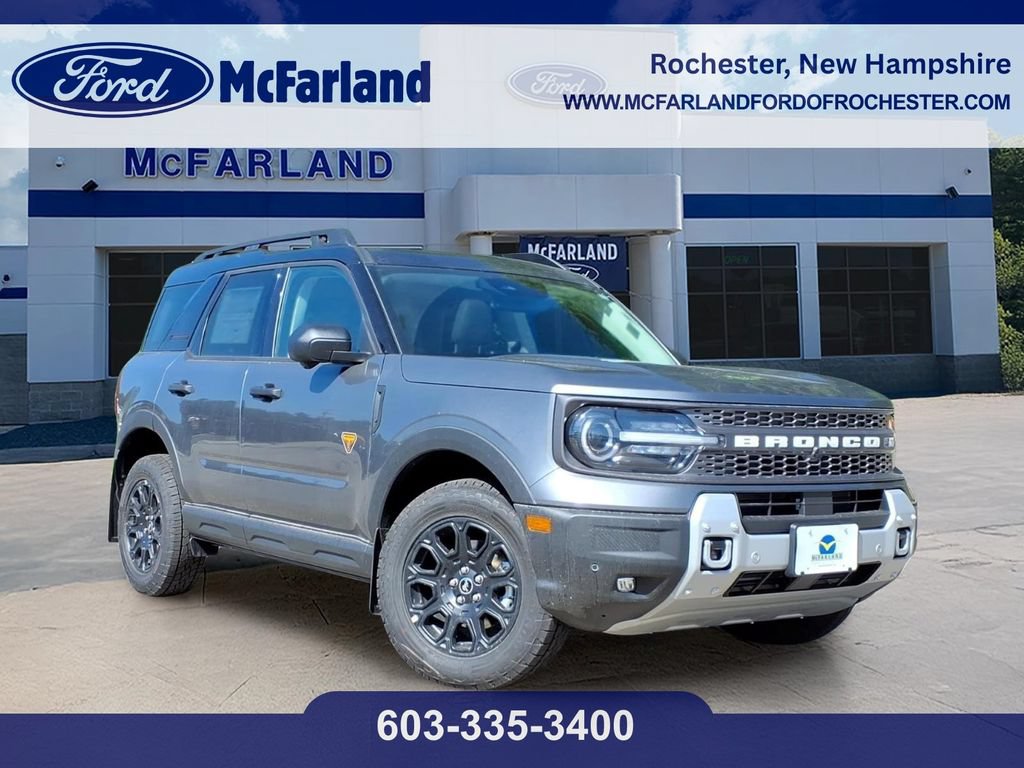 New 2026 Ford Bronco Sport Badlands w/ Badlands Tech Package