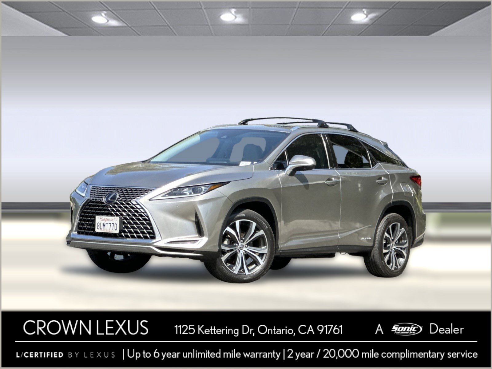 Certified 2022 Lexus RX 450h AWD w/ Premium Package image 1
