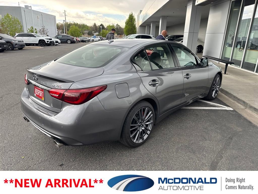 Used 2023 INFINITI Q50 Red Sport 400 AWD/4WD image 3