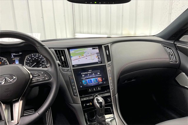 Certified 2024 INFINITI Q50 Red Sport 400 w/ Black Opal Edition image 6