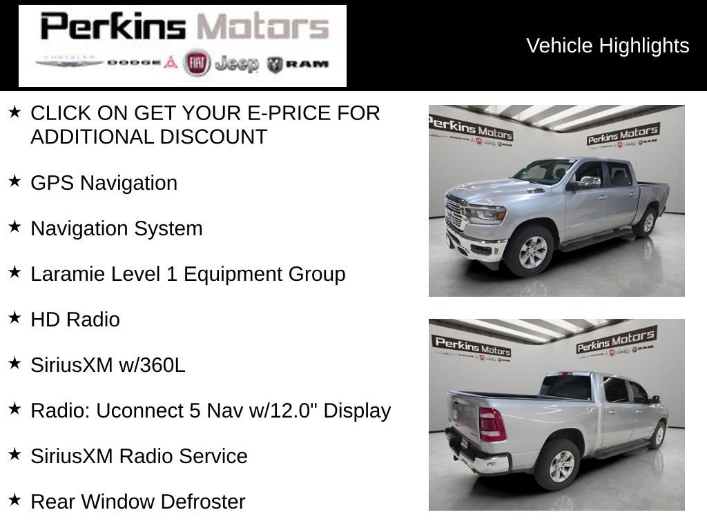 Used 2024 RAM 1500 Laramie AWD/4WD image 7