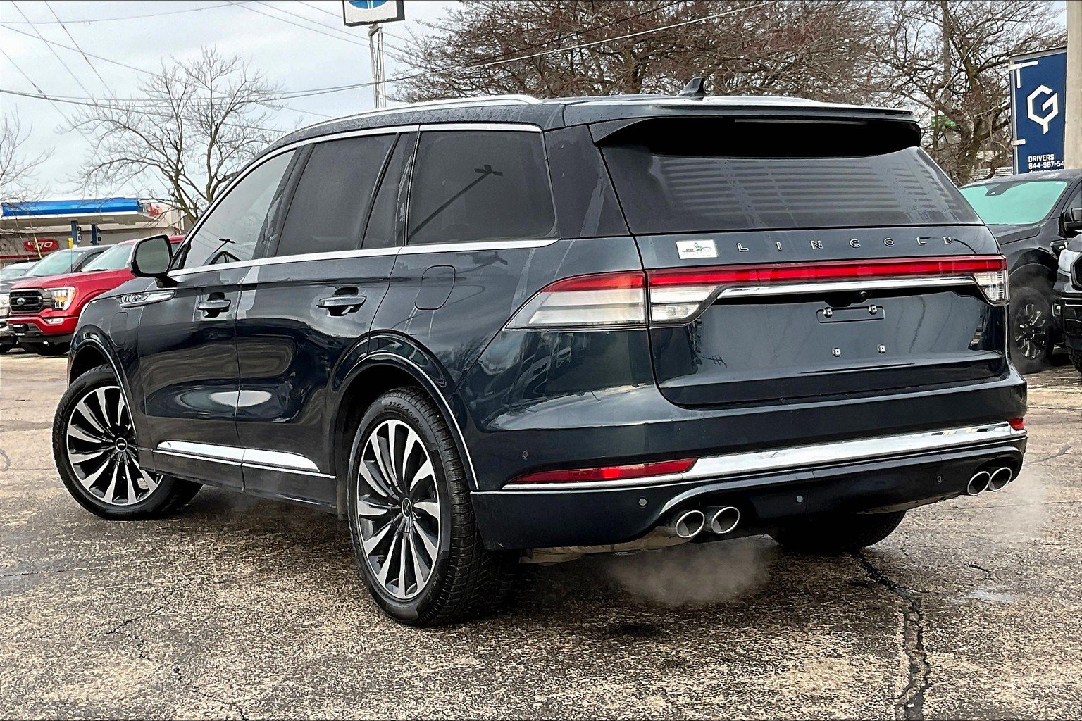 Used 2021 Lincoln Aviator Black Label Grand Touring w/ Class IV Trailer Tow Package AWD/4WD image 9