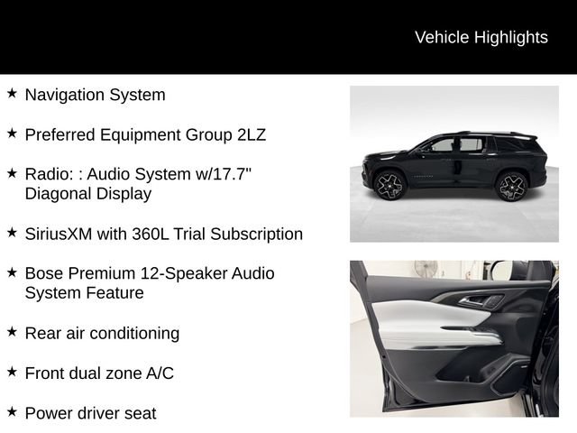 Certified 2025 Chevrolet Traverse High Country AWD/4WD image 27