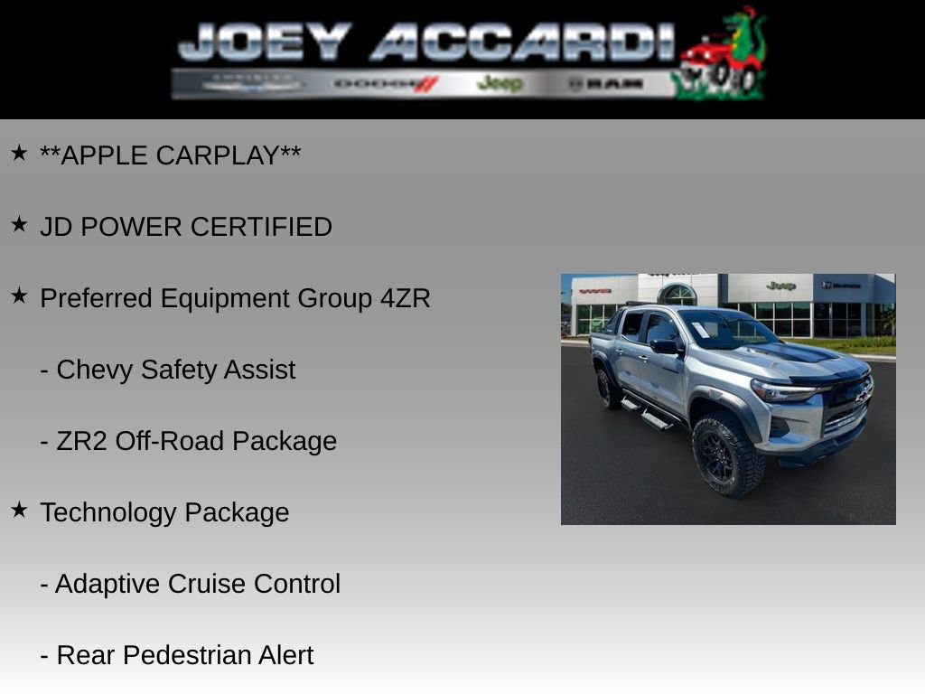 Used 2025 Chevrolet Colorado ZR2 w/ Midnight Edition image 5