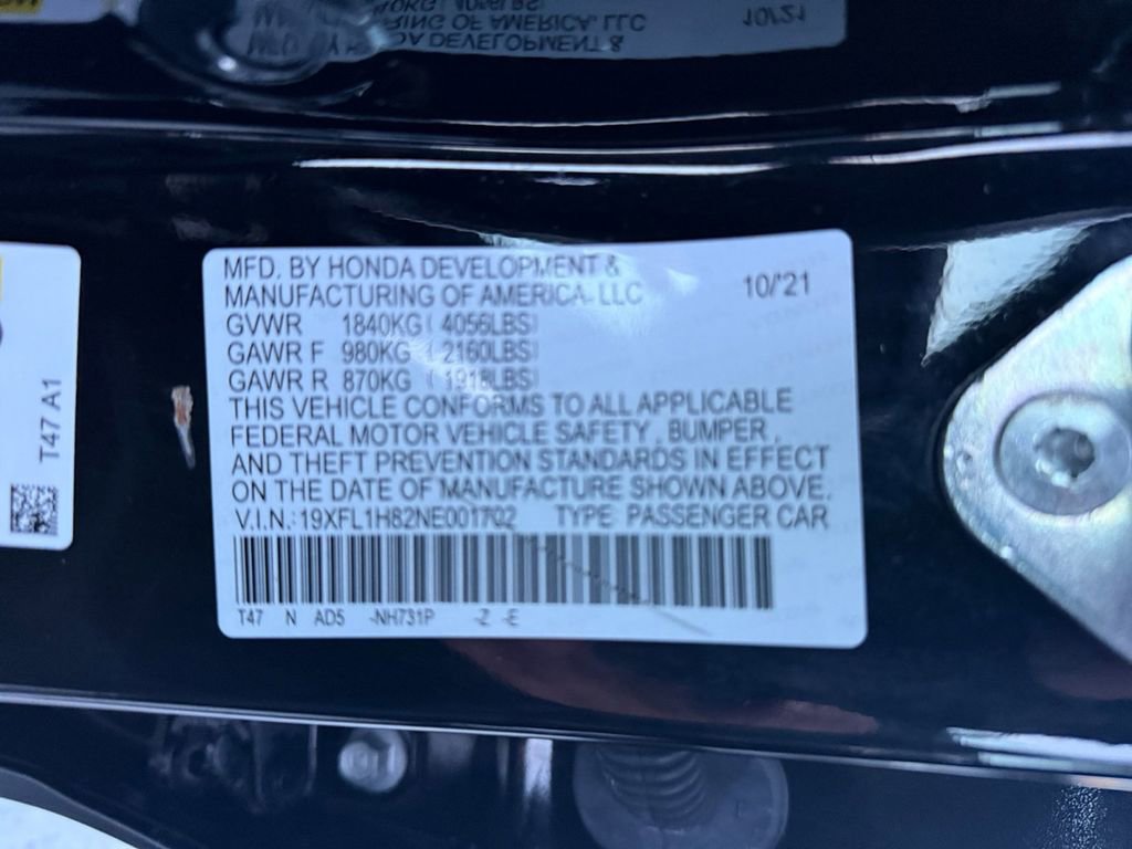 Used 2022 Honda Civic Sport Touring image 38