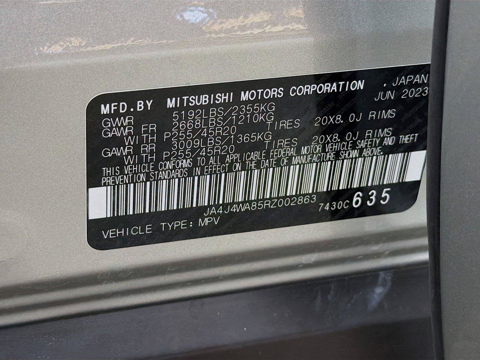 Used 2024 Mitsubishi Outlander SEL AWD/4WD image 39