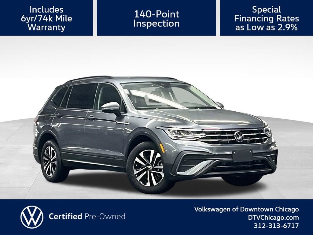 Used 2023 Volkswagen Tiguan S w/ Driver Assistance Package FWD image 1