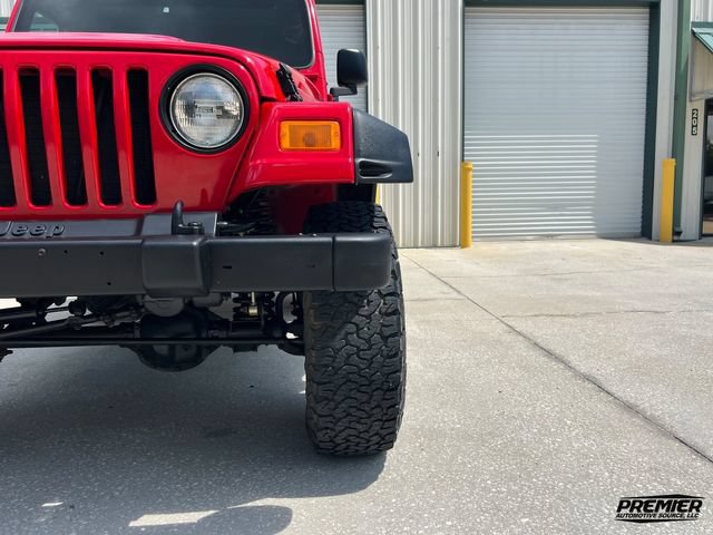 Used 2005 Jeep Wrangler X w/ Tire & Wheel Group (Ecco) AWD/4WD image 37