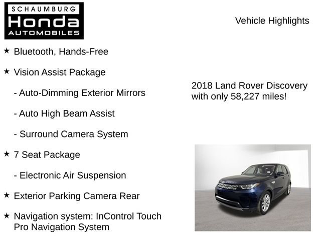 Used 2018 Land Rover Discovery HSE image 7