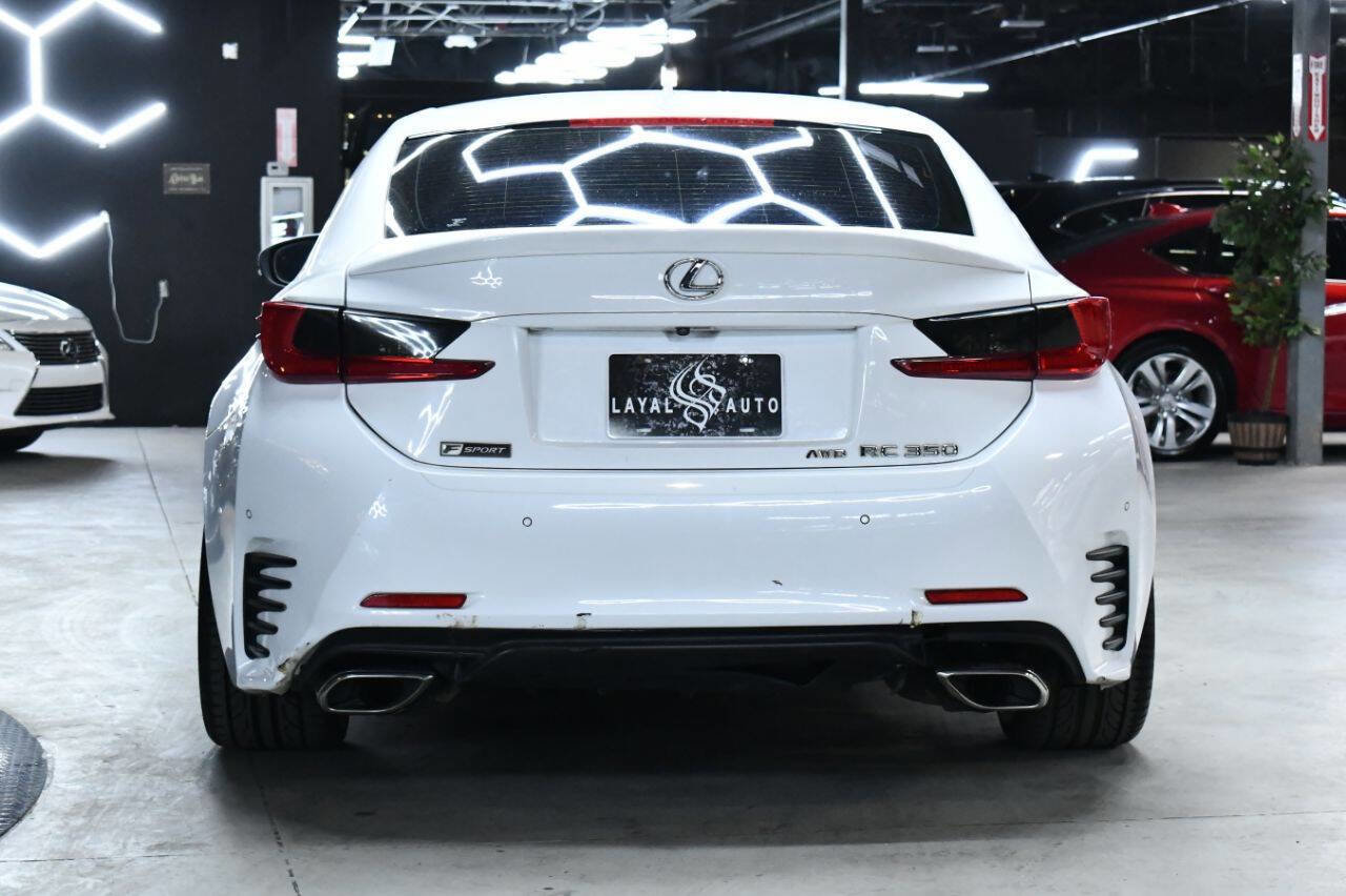 Used 2016 Lexus RC 350 AWD image 9