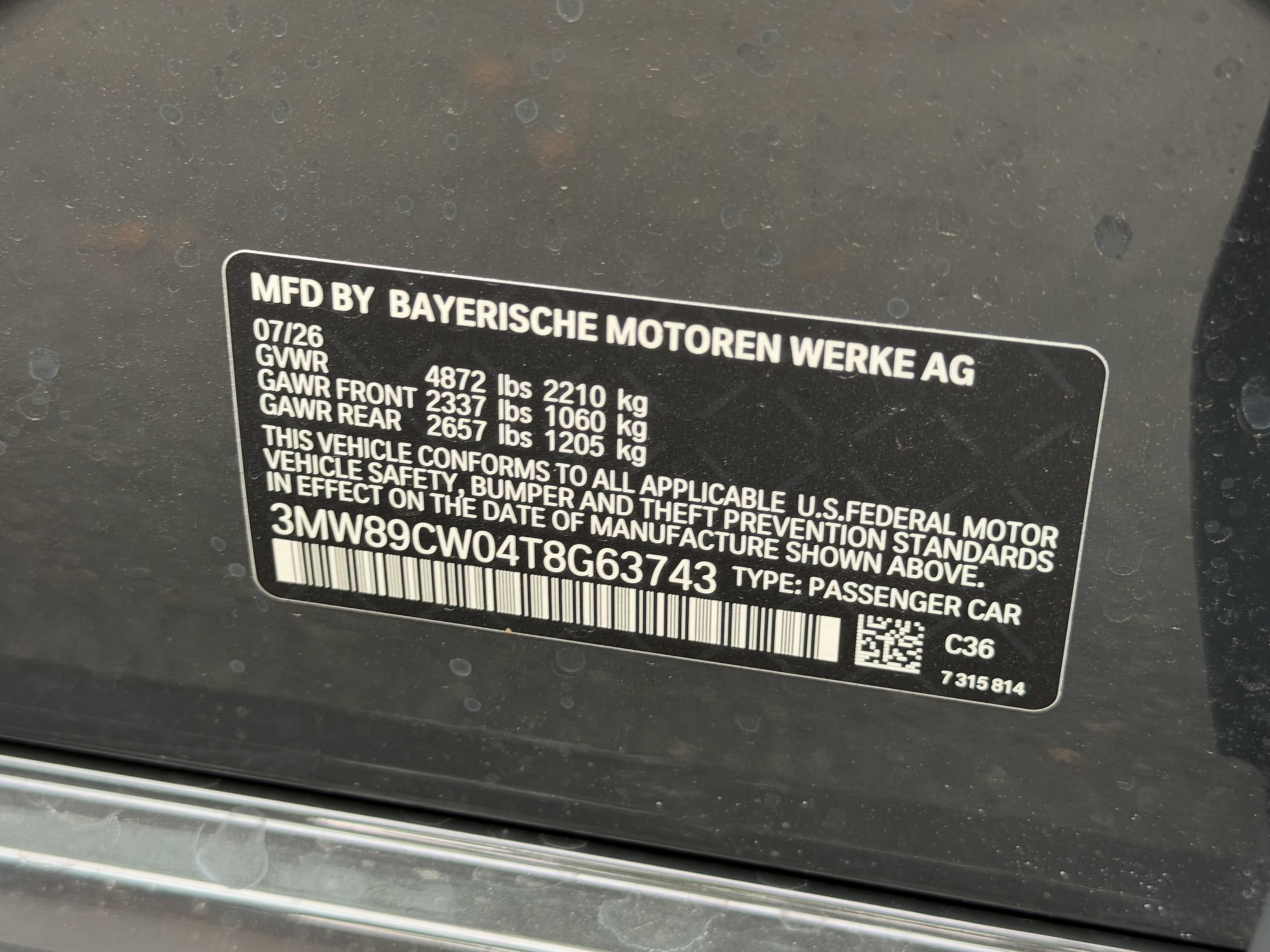 New 2026 BMW 330i xDrive Sedan w/ M Sport Package AWD/4WD image 31