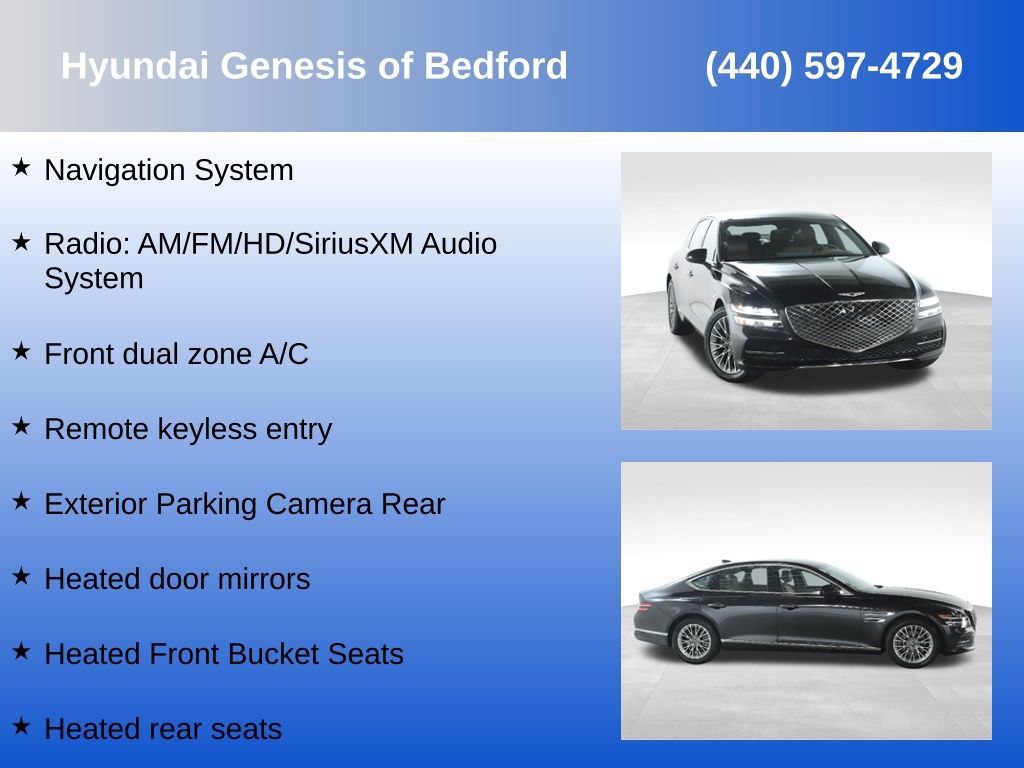 Used 2024 Genesis G80 2.5T AWD/4WD image 7
