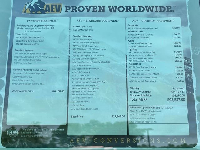 Used 2023 Jeep Wrangler Unlimited Rubicon 4xe image 2