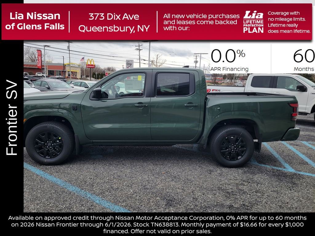 New 2026 Nissan Frontier SV w/ SV Convenience Package AWD/4WD image 9