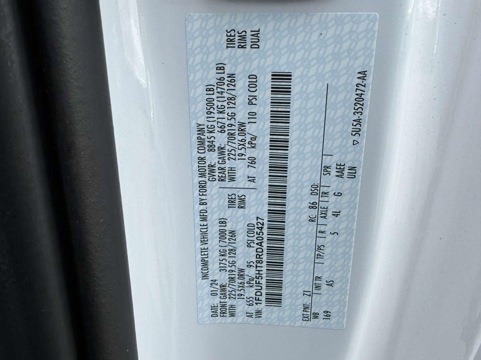 New 2024 Ford F550 4x4 Regular Cab Super Duty image 20