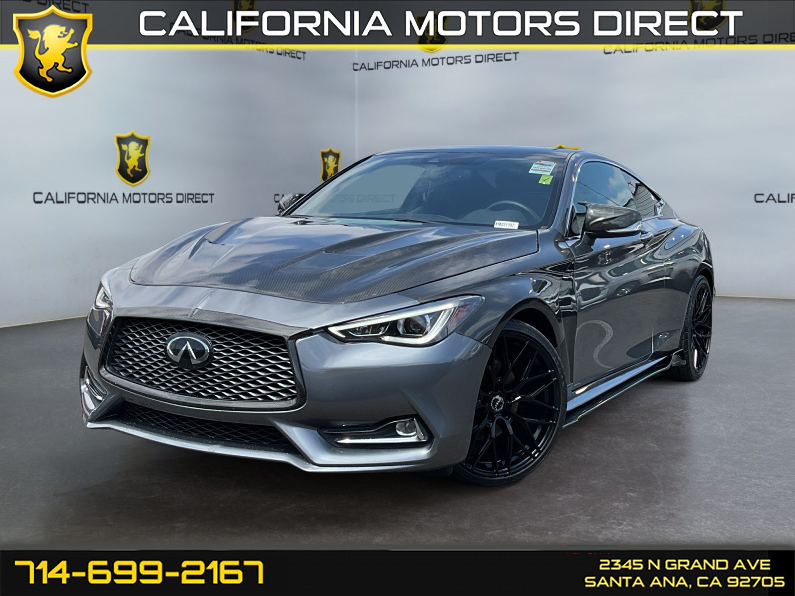 Used 2019 INFINITI Q60 3.0t Luxe w/ Cargo Package