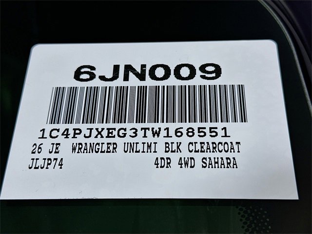 New 2026 Jeep Wrangler Sahara image 18