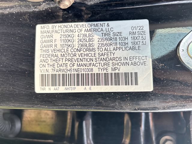Certified 2022 Honda CR-V EX image 31