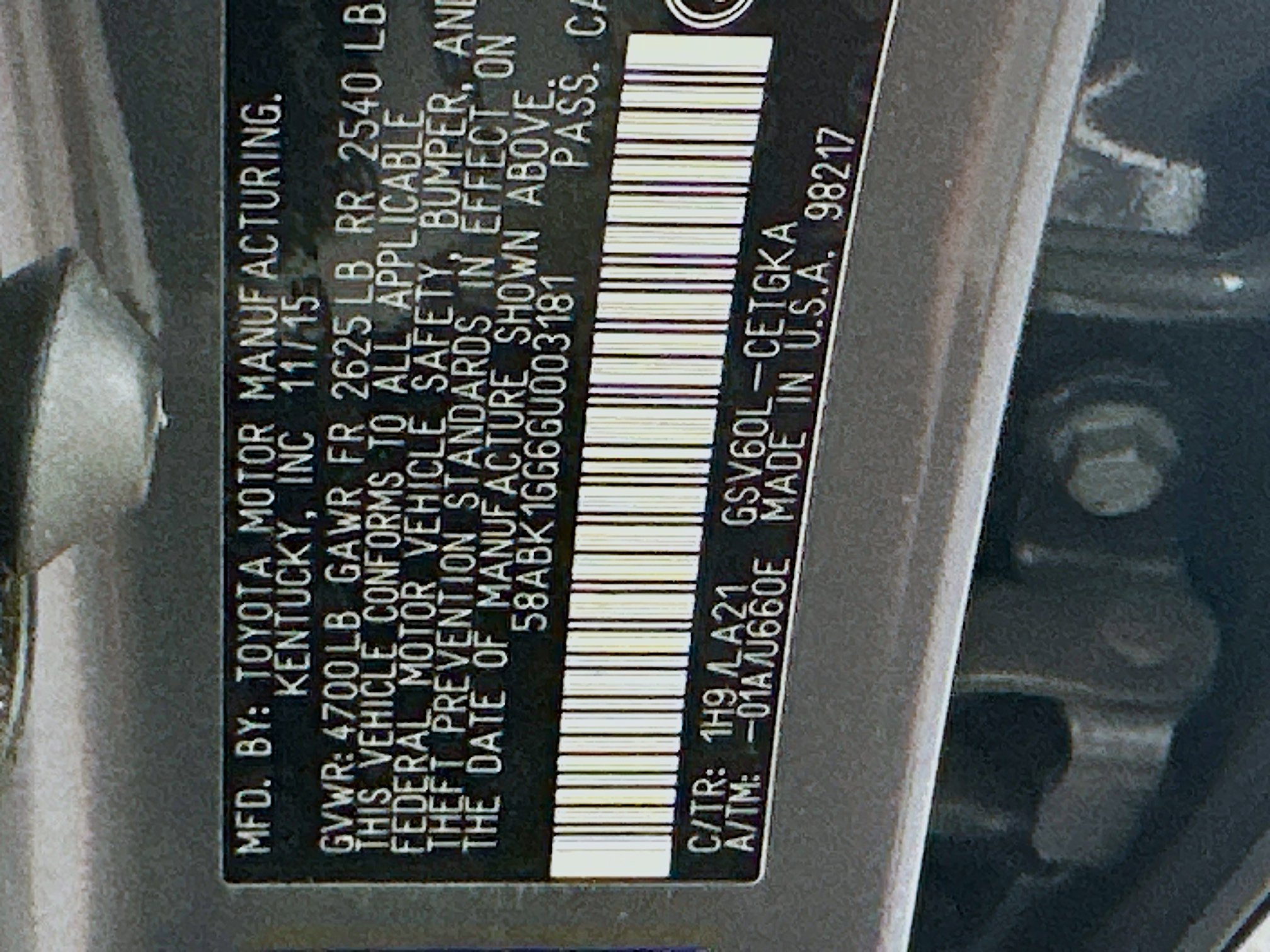 Used 2016 Lexus ES 350 w/ Premium Package w/Wood Trim image 12