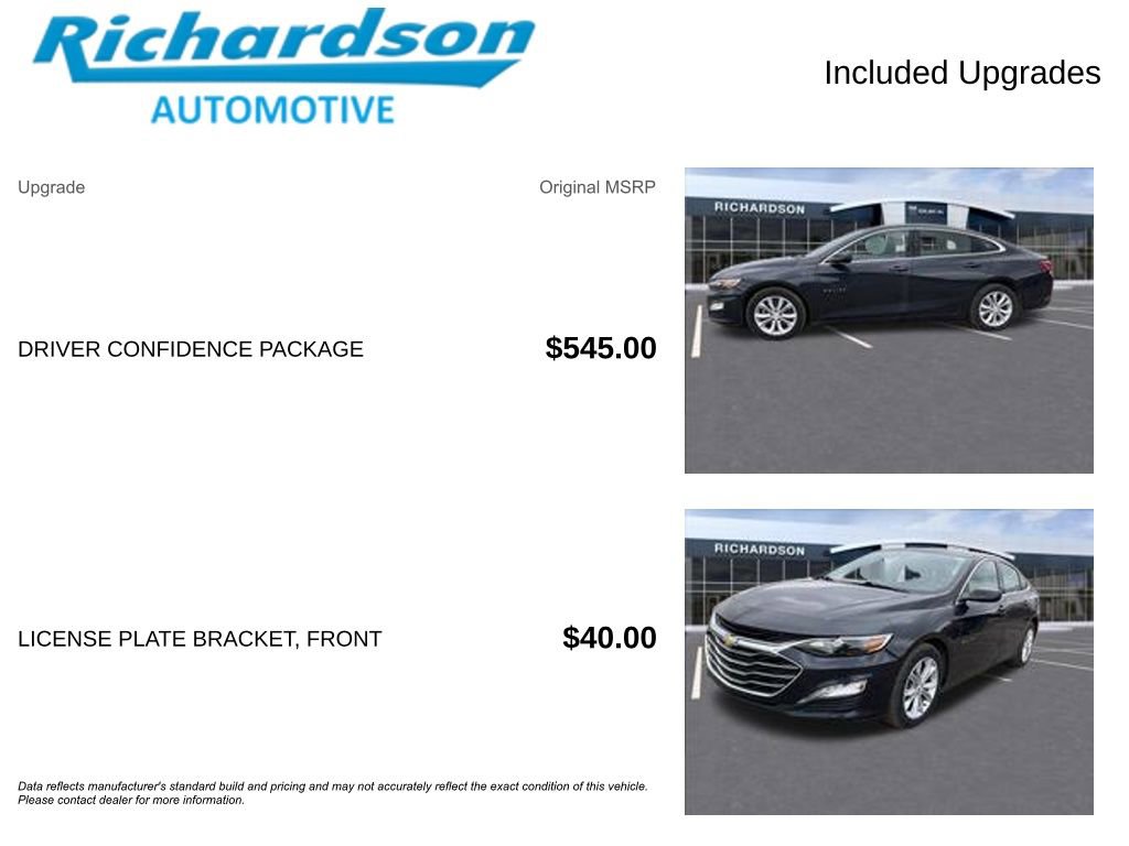 Used 2023 Chevrolet Malibu LT w/ Driver Confidence Package FWD image 6