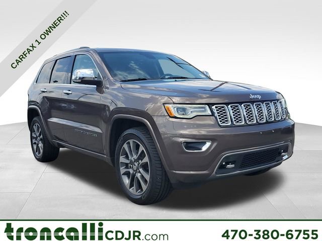 Certified 2017 Jeep Grand Cherokee Overland RWD image 1