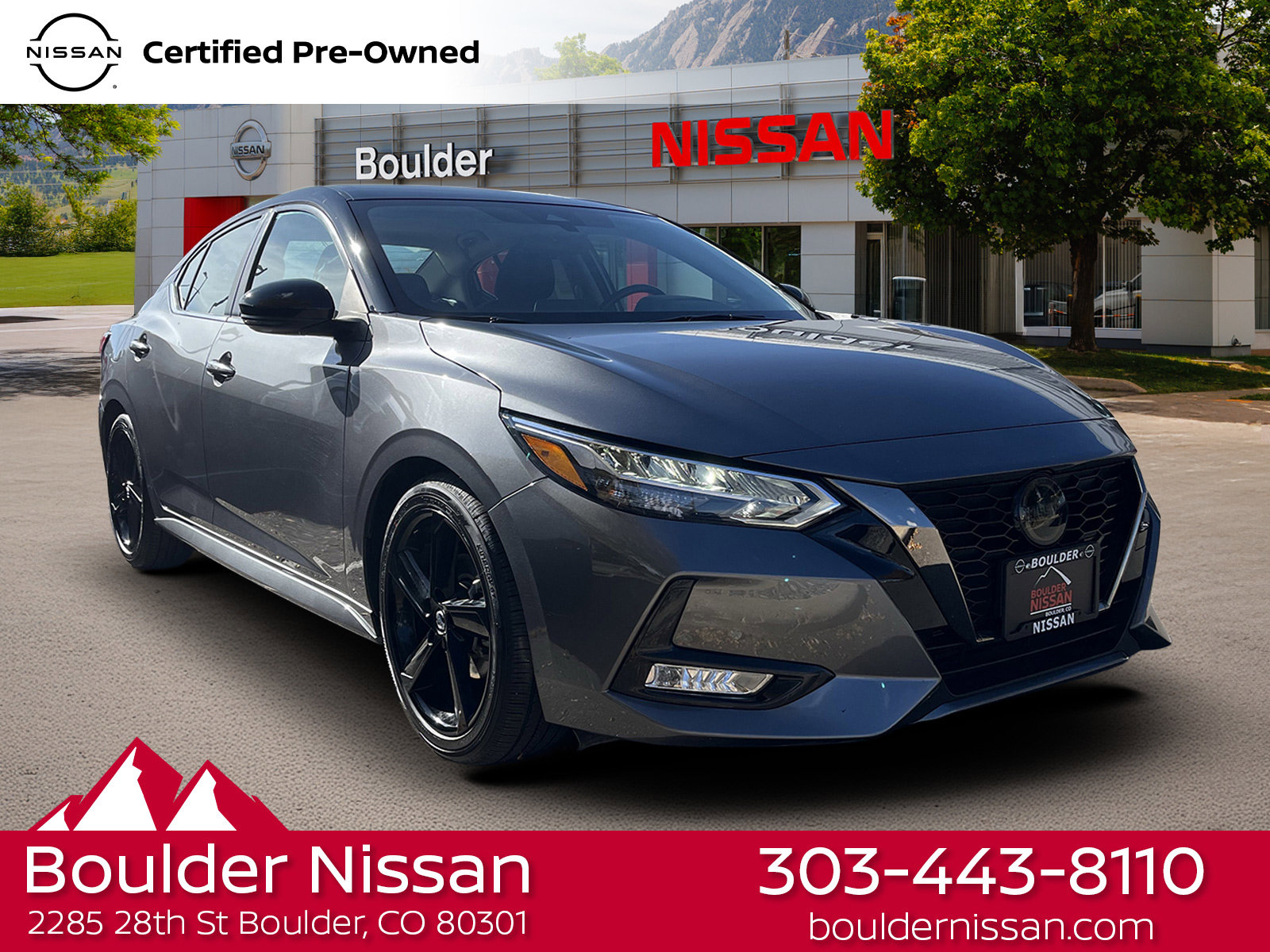 Certified 2023 Nissan Sentra SR w/ Trunk Package