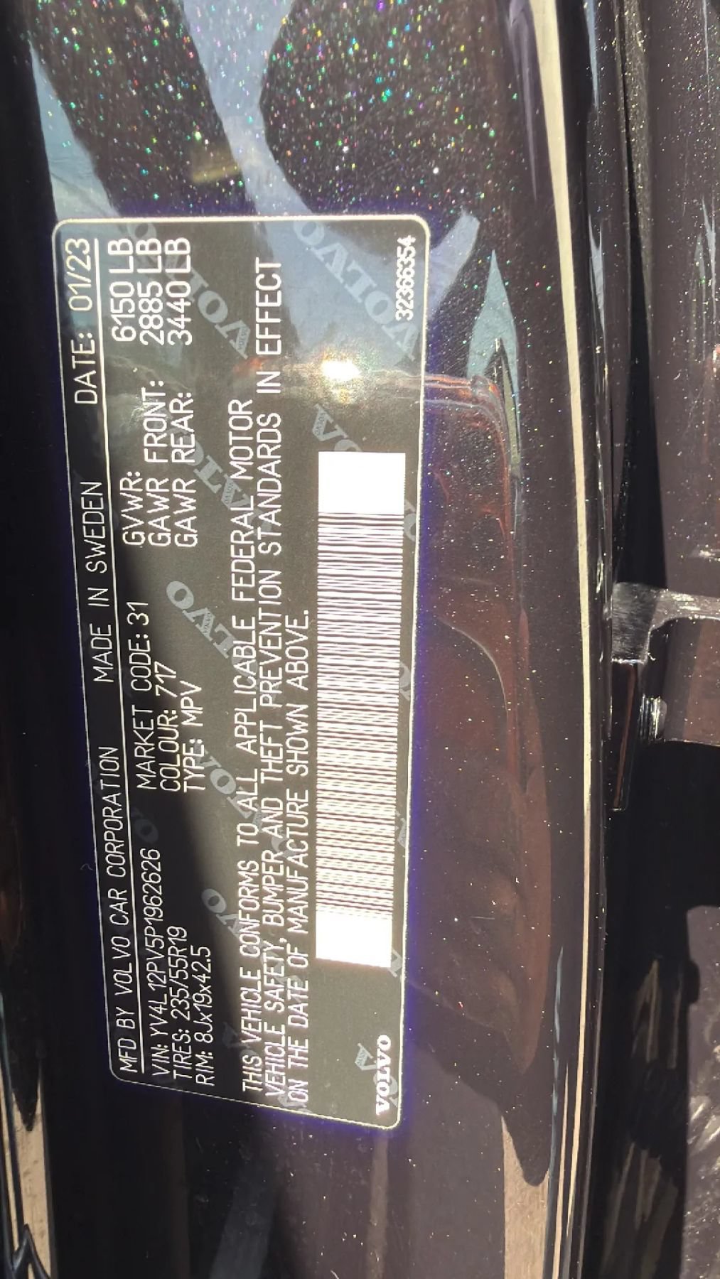 Used 2023 Volvo XC90 B5 Core AWD/4WD image 33