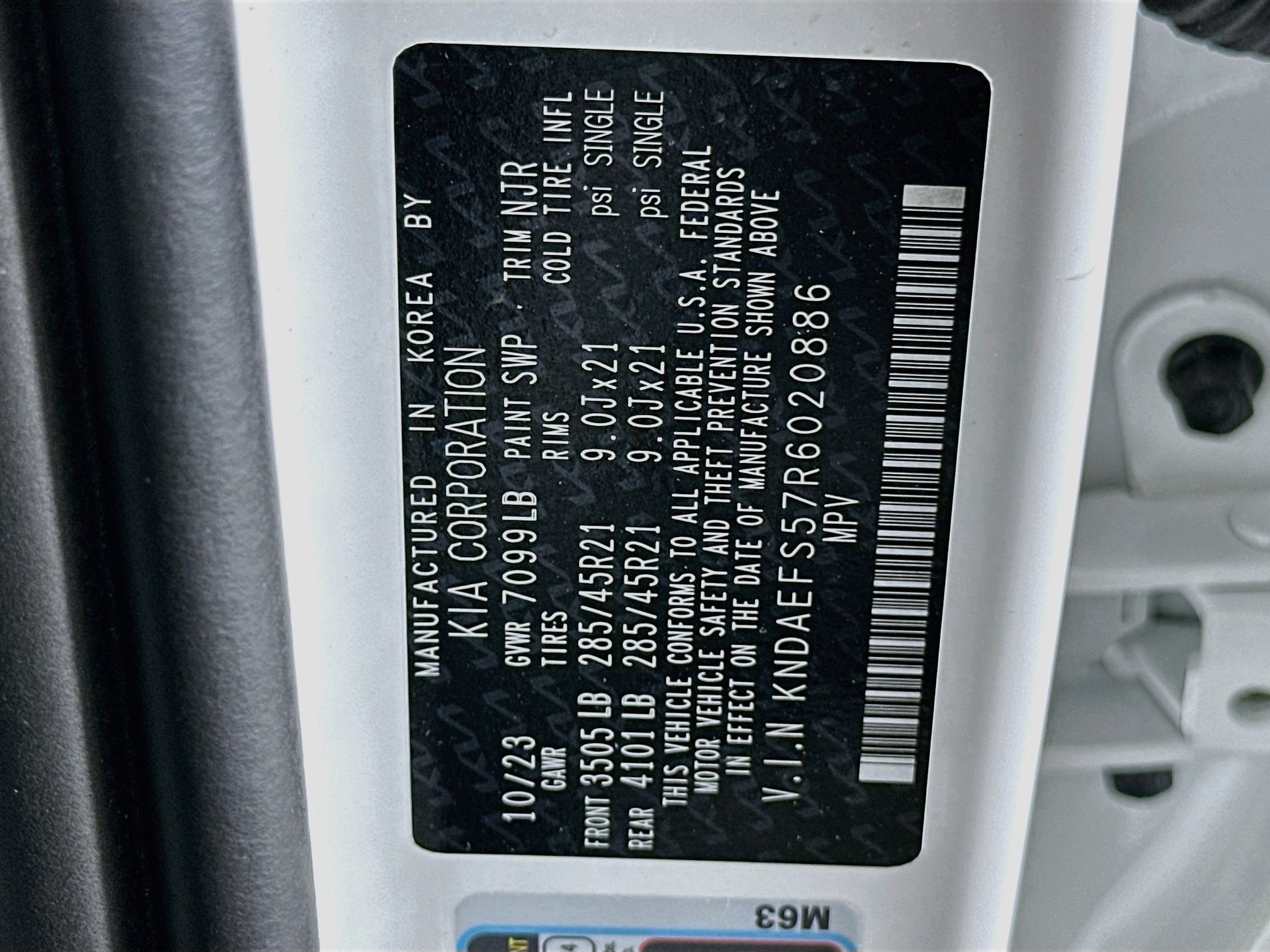 Used 2024 Kia EV9 GT-Line AWD/4WD image 12