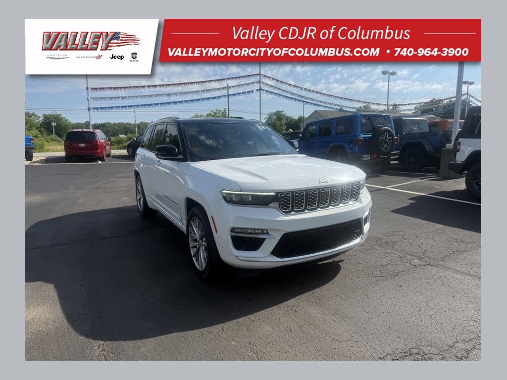 Used 2022 Jeep Grand Cherokee Summit w/ Adv Protech Group IV AWD/4WD video 1