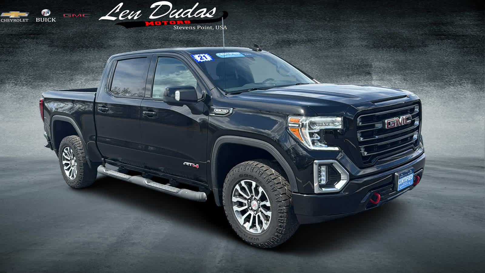 Certified 2021 GMC Sierra 1500 AT4 AWD/4WD image 1