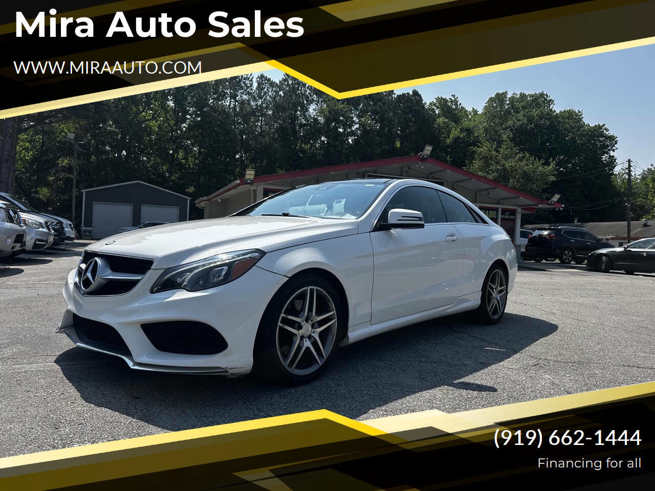 Used 2016 Mercedes-Benz E 400 4MATIC Coupe image 1